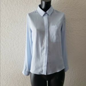 Light Blue Button up for Women